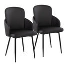 Dahlia - Contemporary Elegant Design Dining Chair (Set of 2) - Furniture Home Direct