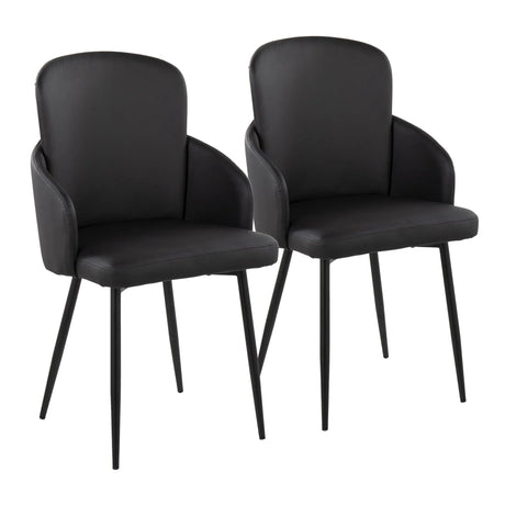 Dahlia - Contemporary Elegant Design Dining Chair (Set of 2) - Furniture Home Direct