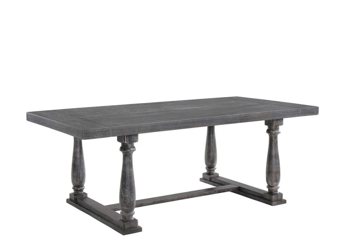 Bernard - Weathered Dining Table - Furniture Home Direct