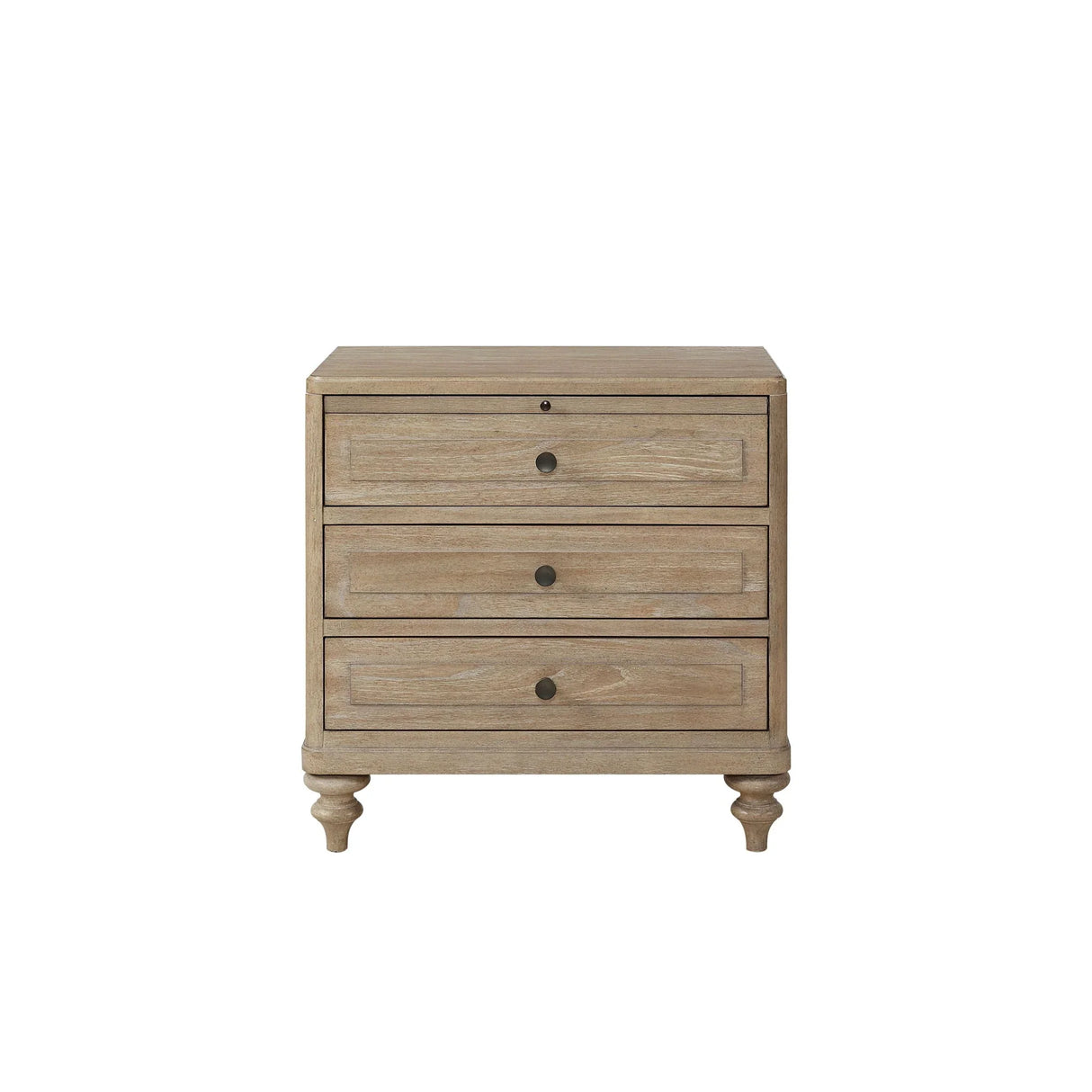 3 Drawer Nightstand - Sand - Furniture Home Direct
