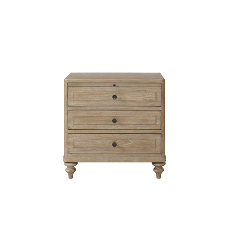 3 Drawer Nightstand - Sand - Furniture Home Direct
