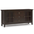 Artisan - Large Sideboard Buffet - Dark Chestnut Brown - Furniture Home Direct