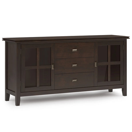 Artisan - Large Sideboard Buffet - Dark Chestnut Brown - Furniture Home Direct