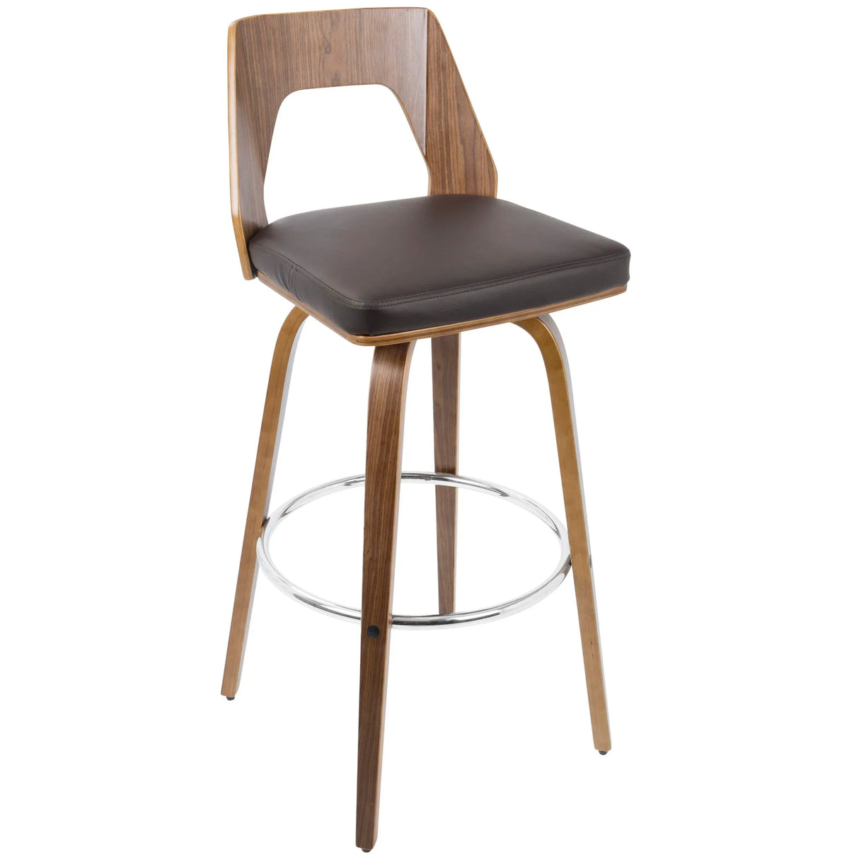 Trilogy - Mid Century Modern Barstool (Set of 2) - Furniture Home Direct
