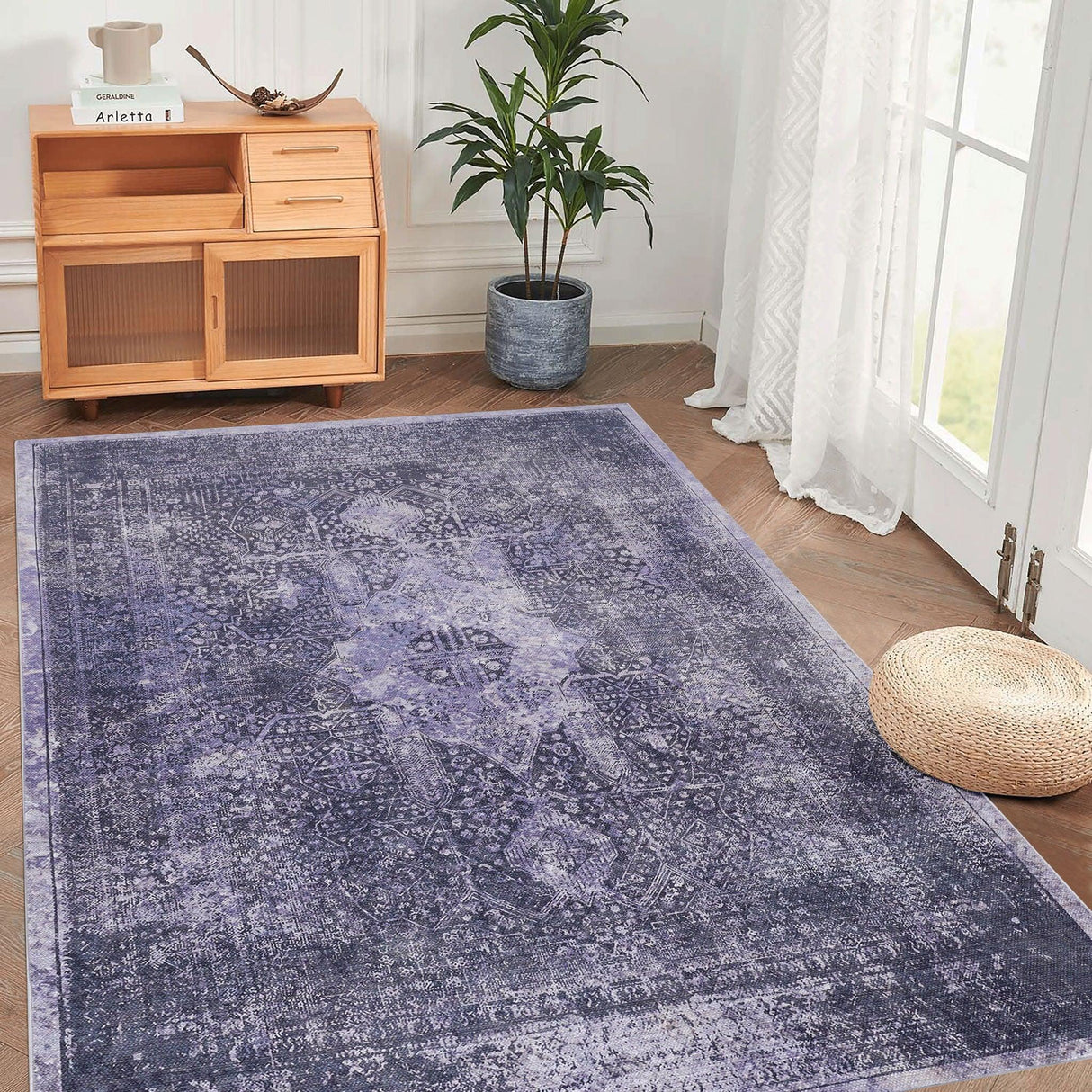 Maval - Washable Area Rug - Furniture Home Direct