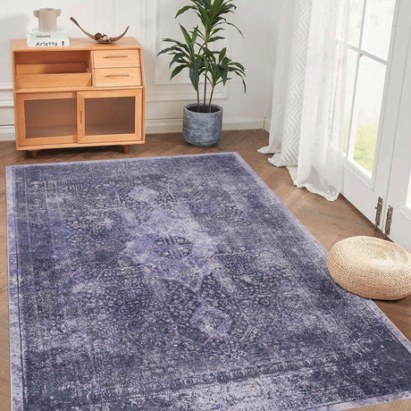 Maval - Washable Area Rug - Furniture Home Direct