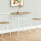 3 Pieces Dining Table Set, Small, Contemporary & Modern - Furniture Home Direct