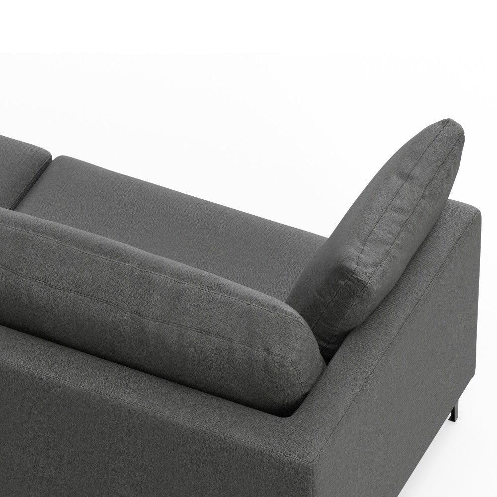 Ava - Mid Century Sofa With Ottoman Set - Furniture Home Direct