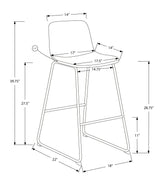 Office Chair, Bar Height, Standing, Computer Desk, Work, Leather Look, Contemporary, Modern - Furniture Home Direct