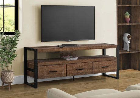 TV Stand, Console, Media Entertainment Center, Storage Drawers, Modern - Furniture Home Direct