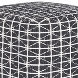 Noreen - Upholstered Square Pouf - Furniture Home Direct