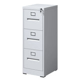 Premium Drawer File Cabinet With Lock, Metal Vertical Design, A4 Legal / Letter Size - Furniture Home Direct