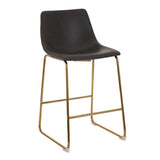 Duke - Contemporary Counter Stool (Set of 2) - Furniture Home Direct