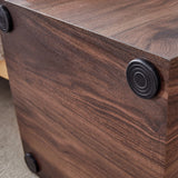 Walnut Wood Grain Coffee Table - Furniture Home Direct