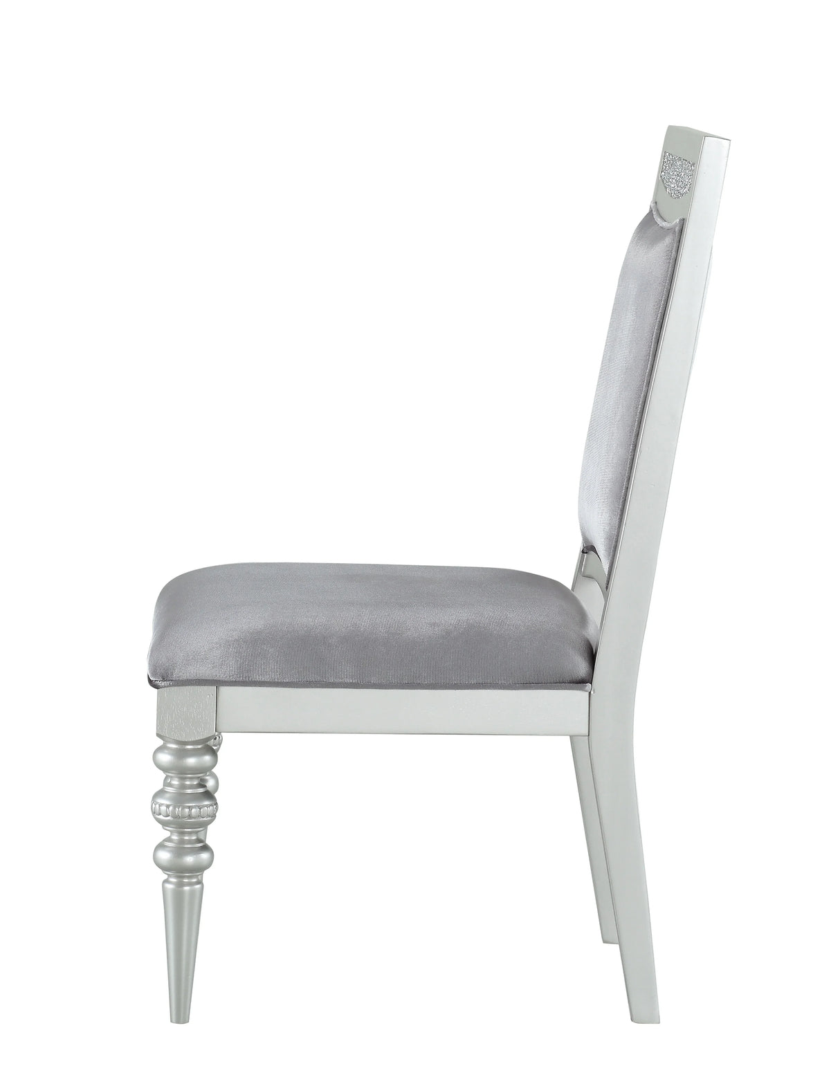 Maverick - Side Chair (Set of 2) - Silver - Furniture Home Direct