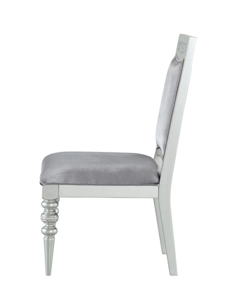 Maverick - Side Chair (Set of 2) - Silver - Furniture Home Direct