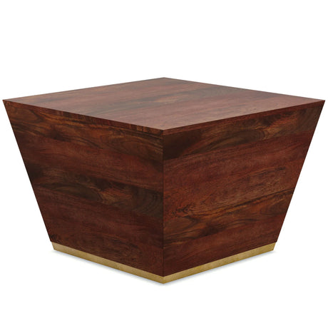 Abba - Handcrafted Square Coffee Table - Furniture Home Direct