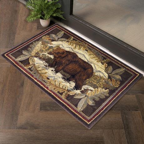 Nature's Nest - GC_CBL3008 Lodge Area Rug - Furniture Home Direct
