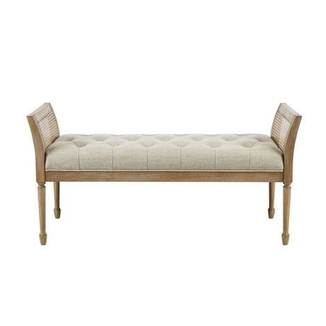 Accent Bench With Arm - Natural