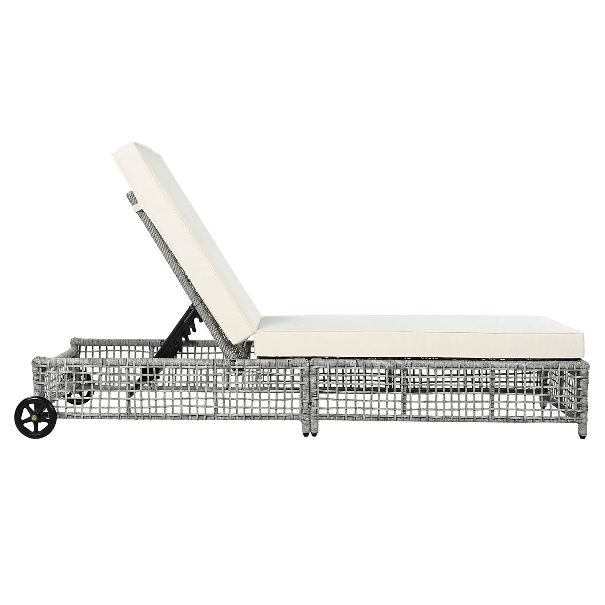 Outdoor Lounge Chair - Beige - Furniture Home Direct