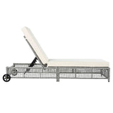Outdoor Lounge Chair - Beige - Furniture Home Direct