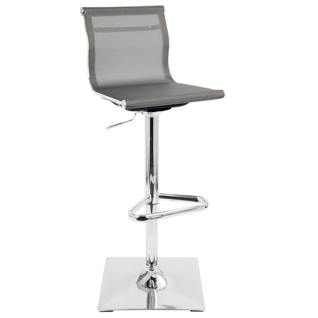 Mirage - Contemporary Adjustable Barstool With Swivel - Furniture Home Direct