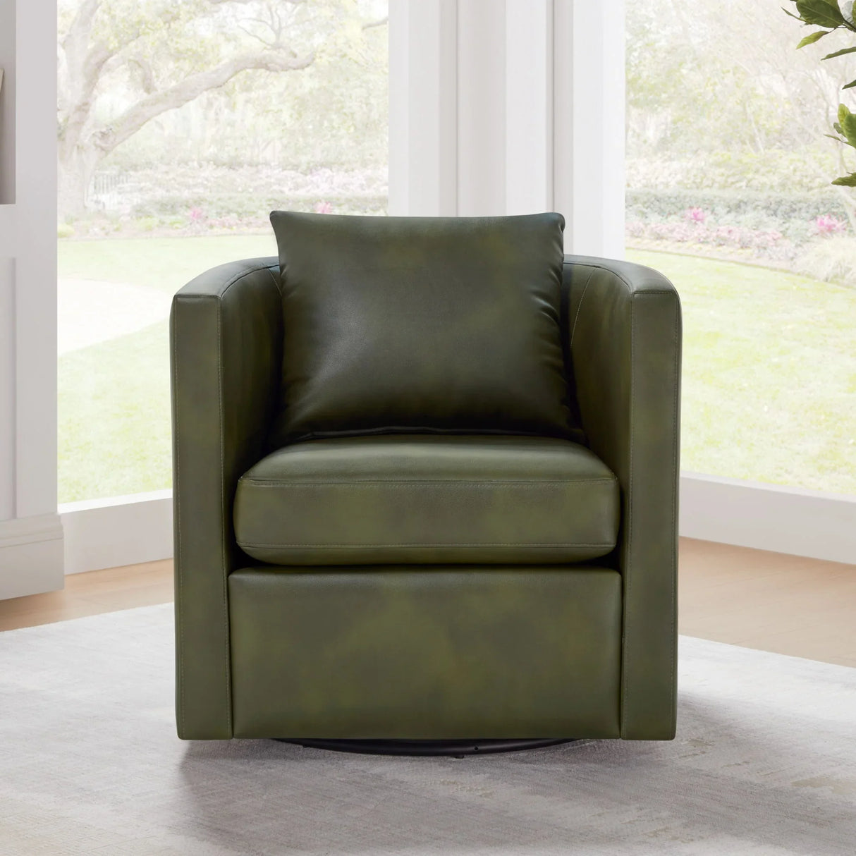Sutton - Swivel Barrel Chair - Furniture Home Direct
