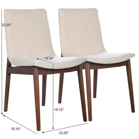 Ravel - Dining Chair (Set of 2) - Beige - Furniture Home Direct