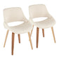 Fabrico - Mid Century, Modern Dining Chair (Set of 2) - Furniture Home Direct