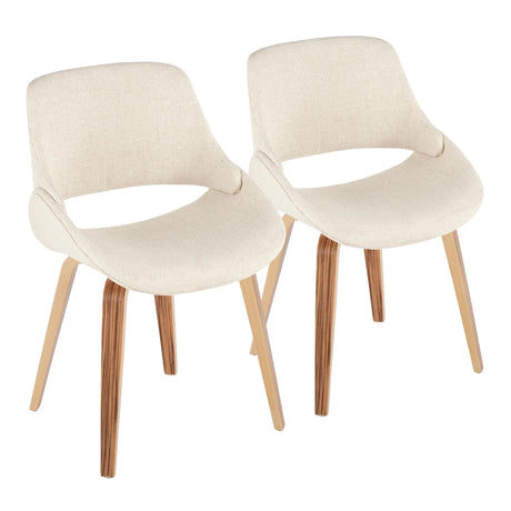 Fabrico - Mid Century, Modern Dining Chair (Set of 2) - Furniture Home Direct