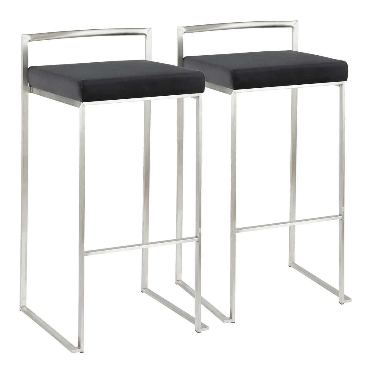Fuji - Contemporary And Elegant Design Stackable Barstool - Furniture Home Direct