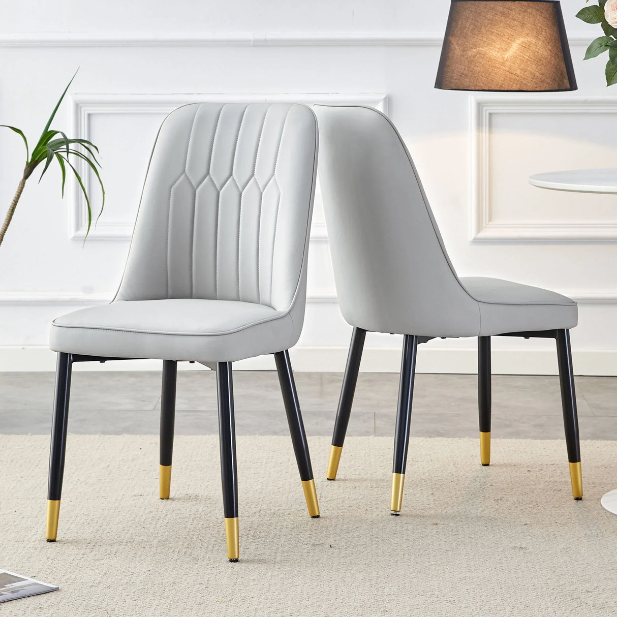 Modern Chair With Metal Legs - Furniture Home Direct