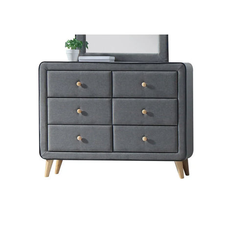 Valda - Dresser - Light Gray - Furniture Home Direct