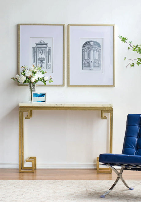 Fake Pencil Architectual Wall Art, Wall Decor Accent (Set of 2) - Silver - Furniture Home Direct