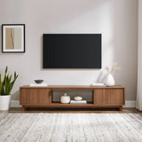Modern Fluted Door Minimalist TV Stand - Furniture Home Direct