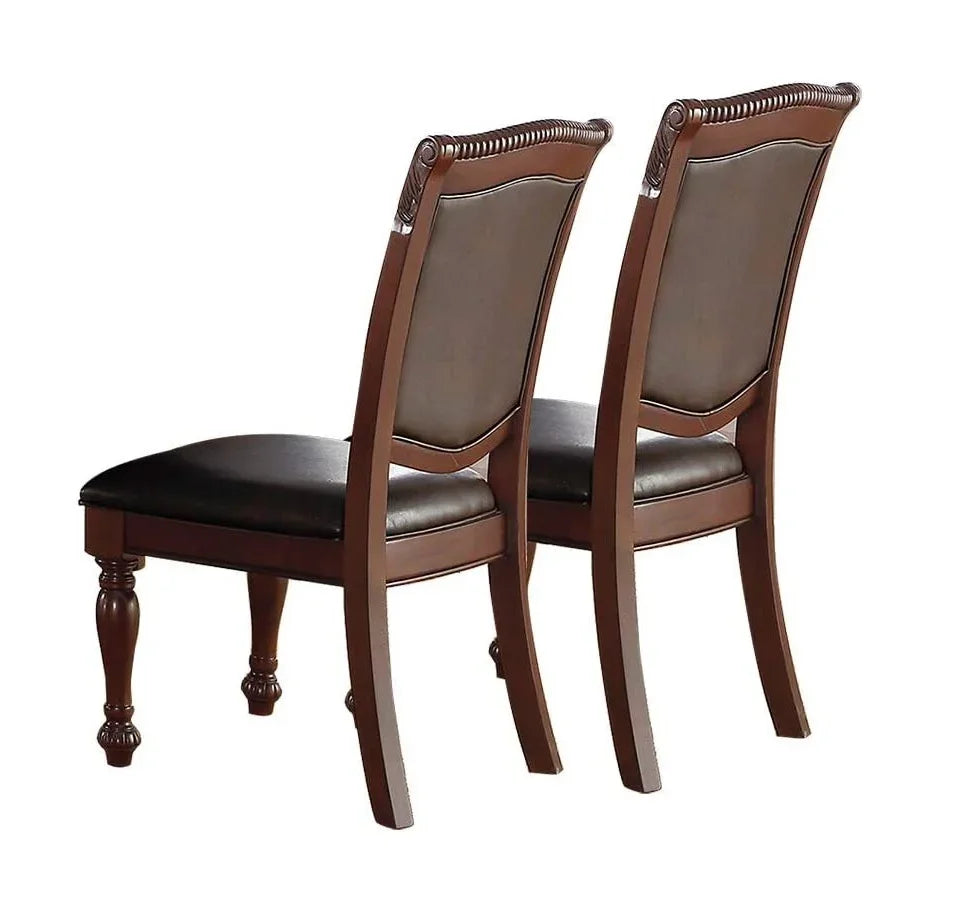 9 Pc Majestic Dining Room Set With Leaf, 2 Arm Chairs And 6 Side Chairs - Furniture Home Direct