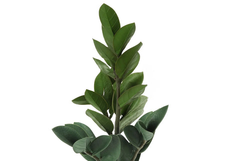 20" Tall, Artificial Plant, Zz, Indoor, Faux, Fake, Table, Greenery, Potted, Real Touch, Decorative - Green / Gray - Furniture Home Direct