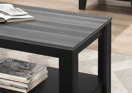 Table Set, Coffee, End, Side, Accent For Living Room Transitional (Set of 3) - Black - Furniture Home Direct
