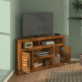 Sausalito - Corner TV Console - Brown - Furniture Home Direct
