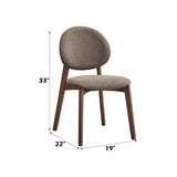 Hadasa - Side Chair, Elegant Upholstery (Set of 2) - Furniture Home Direct