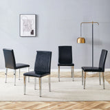 Simple And Versatile Dining Chairs With Metal Legs - Furniture Home Direct