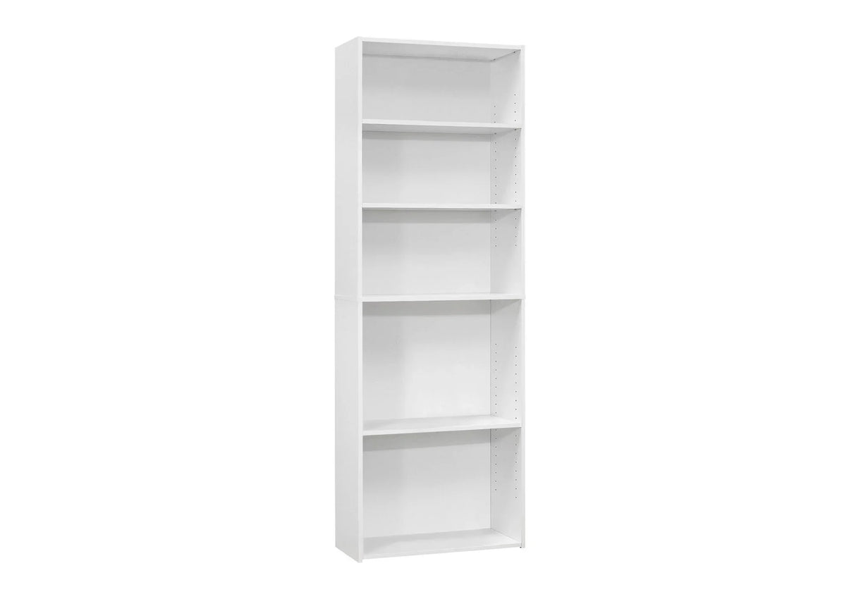 Bookshelf, Bookcase, 6 Tier, For Office, Transitional - Furniture Home Direct