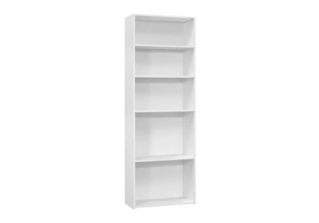 Bookshelf, Bookcase, 6 Tier, For Office, Transitional - Furniture Home Direct