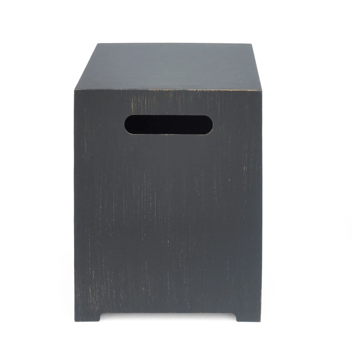 Modern Tank Holder Side Table With Powder Coated Frame