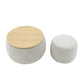 Round Storage Ottoman, 2 In 1 Function, End Table And Ottoman - Furniture Home Direct