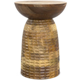 Boyd - Handcrafted Wooden Accent Table - Furniture Home Direct