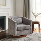 Swivel Accent Chair For Living Room, Sofa Chairs With Base Side For Living Room - Furniture Home Direct
