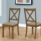 Dining Chair Side, Upholstered For Dining Room, Transitional (Set of 2) - Furniture Home Direct