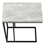 C-Shaped Accent Table For Living Room - Furniture Home Direct