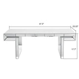 American Vintage Industrial Coffee Table, Double Tier Design